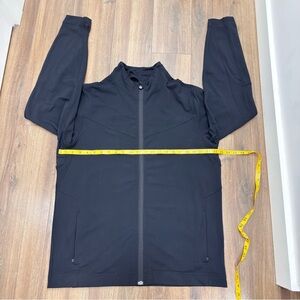 Lululemon Men’s full zip light weight spring Black light Jacket